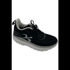 GDEFY Orthotic Lace-Up Running Sneaker XLR8 Black/Silver - Medium